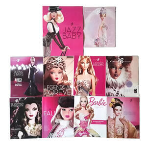 The Barbie Collection Catalog Magazines Lot Of 10